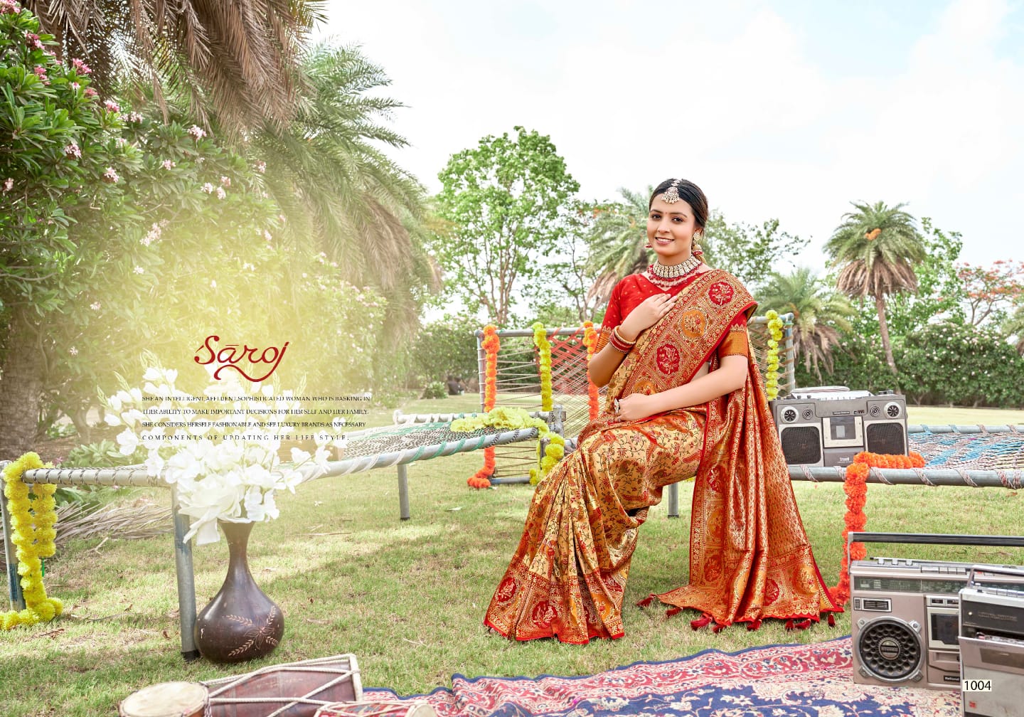 Riwaayat Silk Vol 6 By Saroj Jacquard Silk Sarees Wholesale Shop In Surat